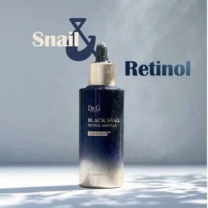 Dr.G Black Snail Retinol Ampoule – Firming & Anti-Wrinkle Snail Retinol, 50ml