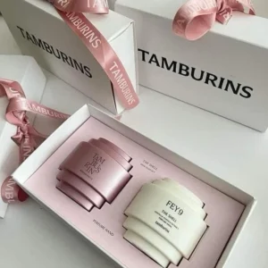 Tamburins Perfumed Hand Cream 15ml Mini Duo Gift Set (PUMKINI + FEY9) K-beauty