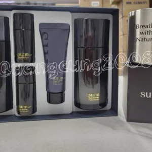 SU:M37 Dear Homme 2pcs Set Toner Emulsion Men Skin Moisture Care SUM37 K-Beauty