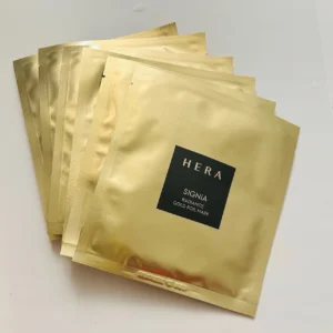 HERA Signia Radiance Gold Foil Mask Pack 30ml x 5pcs Moisturizing Elasticity