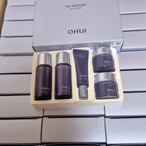 O HUI Age Recovery 5pcs Gift Set Anti Wrinkle Cream Emulsion Toner K-Beauty