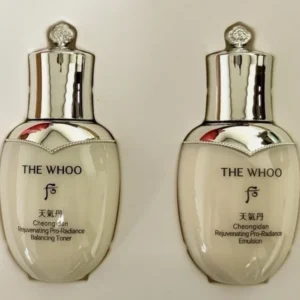 The Whoo Cheongidan Rejuvenating Pro-Radiance Set (Balancer 25ml+Emulsion 25ml)