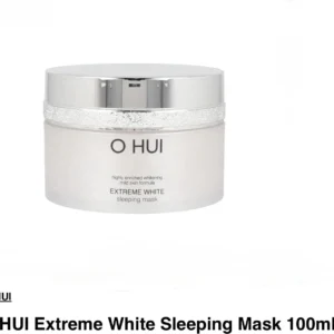 OHUI Extreme White Sleeping Mask 100ml Whitening Brightening K-Beauty