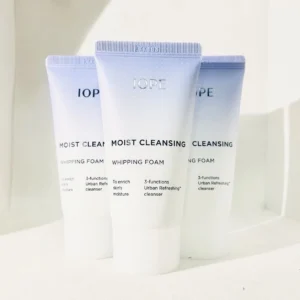 IOPE Moist Cleansing Whipping Foam 150mL (50ml x 3ea) K-beauty.New sealed nobox