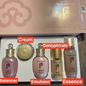 The history of Whoo Gongjinhyang Soo Vital hydrating 5pcs Gift Set K-Beauty