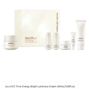 SUM37 SUM 37 Time energy Bright Luminous Cream 50ml Special Set K-beauty