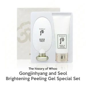 The history of whoo Gongjinhyang:Seol Brightening Peeling Gel Set from Korea
