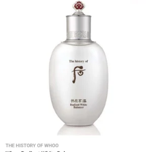 The history of Whoo Gongjinhyang Seol Radiant White Balancer 150ml K-Beauty