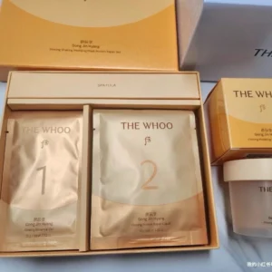 The Whoo Gongjinhyang Firming Shaking Modeling Mask Protein Repair Set K-Beauty