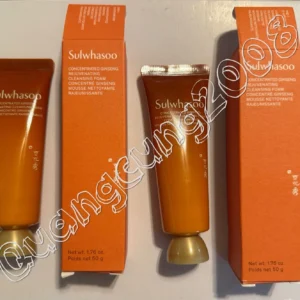 Sulwhasoo Concentrated Ginseng Rejuvenating Cleansing Foam 50g x 2 pcs K-Beauty