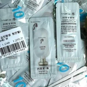 The history of Whoo Gongjinhyang Seol Brightening Gel 1ml x 100pcs Peeling Gel