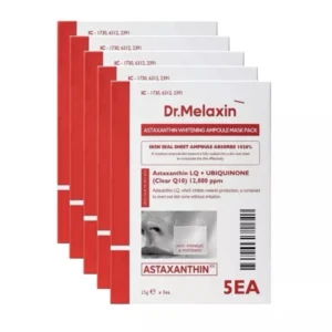 Dr.Melaxin ASTAXANTHIN WHITENING AMPOULE MASK PACK 25g x 5 EA