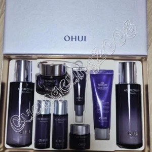 O HUI Age Recovery 3pcs Special Set 8 Items Firming Anti Wrinkle K-Beauty