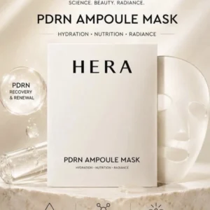 HERA PDRN AMPOULE MASK 21ml x 5pcs – HYDRATION • NUTRITION • RADIANCE