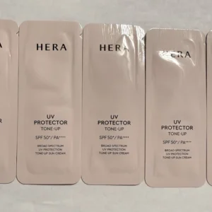 HERA UV Protector Tone-up 1ml x 50 pcs SPF50+ PA++++ Sunscreen
