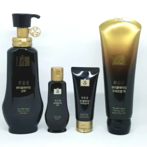 Amore Pacific Ryo Hwayoon Beautiful Aging Hair Loss Care Shampoo & Hair Pack Set